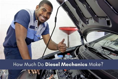 Diesel Mechanic Salary. . How much does a diesel mechanic make a month